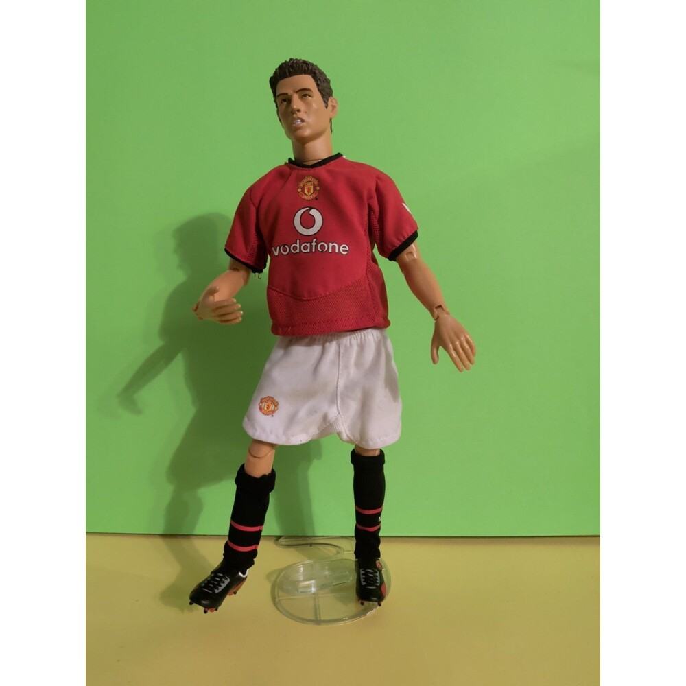 Cristiano Ronaldo Manchester United Kick-O-Mania Football Figure Doll With Stand